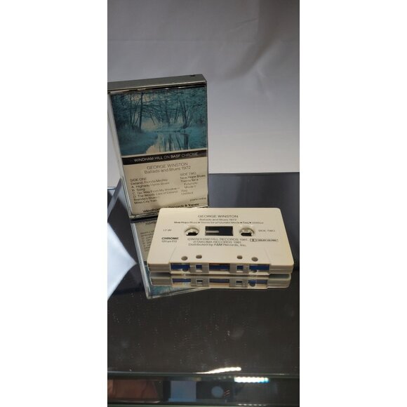 George Winston - Ballads and Blues 1972 Cassette Tape Windham Hill Records - Picture 3 of 3